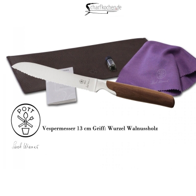 Vespermesser 13 cm Pott-Sarah Wiener Edition