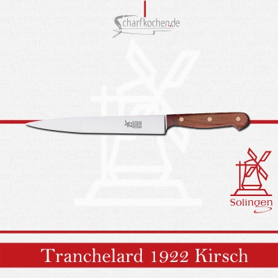 Tranchelard Windm�hle Modell a.d.Jahr 1922, rostfrei Griff: Kirschbaum