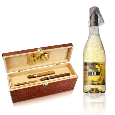 2017 LR Schreckbichl Sdtirol Italien inkl. Wein-Geschenkbox- Humidor