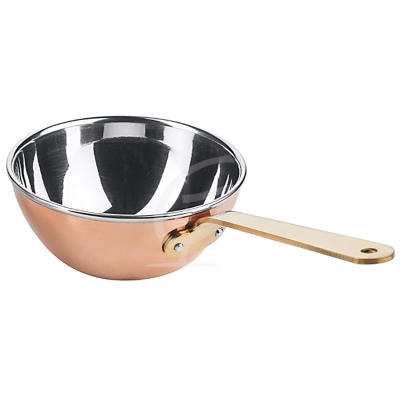Wok aus Kupfer 14 cm / schwere Qualitt