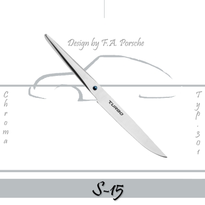 F.A. Porsche Messer Typ 301 / S-15 Steakmesser Turbo