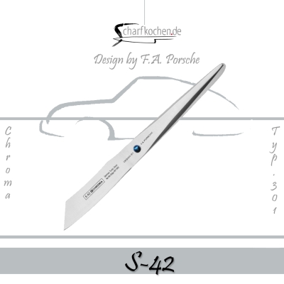 F.A. Porsche Messer Typ 301 / S-42 Obstmesser Turbo
