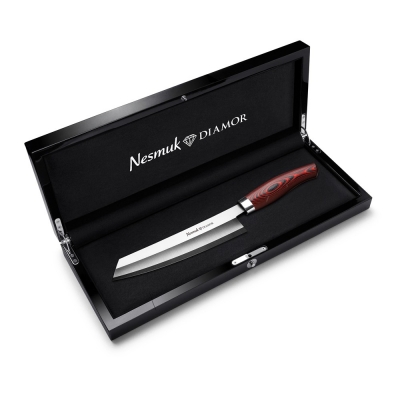 Nesmuk Messer Diamor / Griff: Micarta-Red
