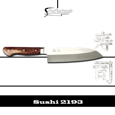 Santoku-Messer L�nge 29,5cm Zweibr�der