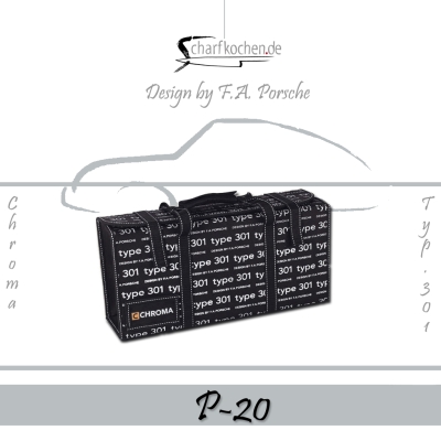 F.A. Porsche Messer Typ 301 / P-20 Messertasche fr 10 Messer