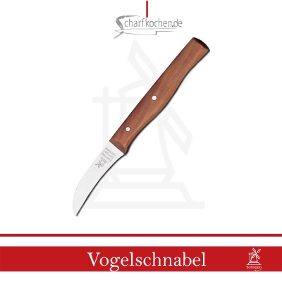 Vogelschnabel -Carbon- Windm�hle Griff aus Kirschholz