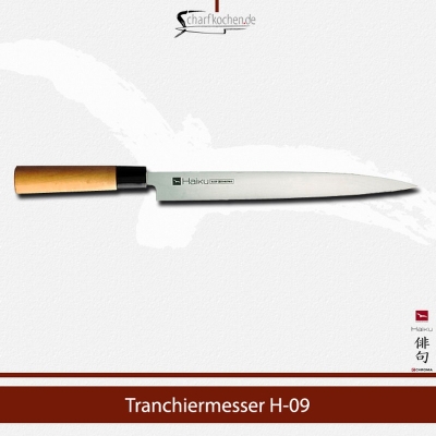 H-09 CHROMA Haiku Yanagi-Tranchiermesser 26 cm