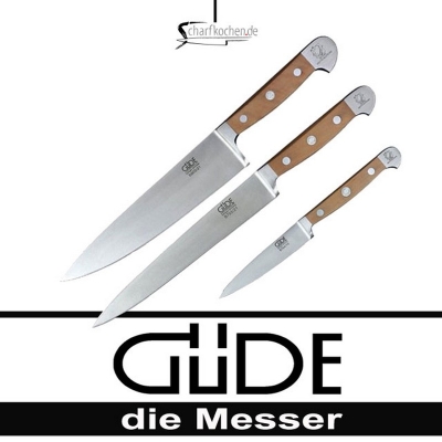 Gde Kochmesser Alpha Birne Kochmesser Set 3 tlg.