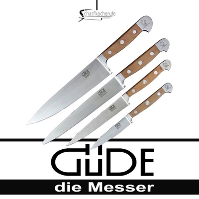 G�de Kochmesser Alpha Birne Kochmesser Set 4 tlg.