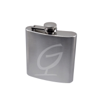 Flachmann mittel 150ml, Edelstahl gebrstet