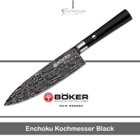B�ker Enchoku Kochmesser Black