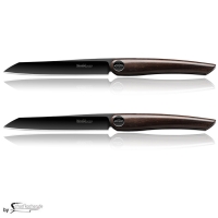 Nesmuk Janus Steak- und Tafelmesser - 2er Set / Griff: Grenadill