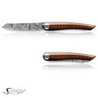 Nesmuk Exklusiv Folder 66 Lagen Damast / Griff: Schlangenholz