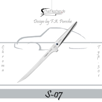 F.A. Porsche Messer Typ 301 / S-07 Flexibles Filetiermesser Turbo