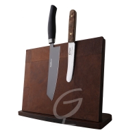 Messerblock der Extraklasse aus Cortenstahl