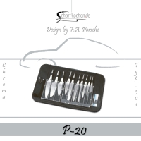F.A. Porsche Messer Typ 301 / P-20 Messertasche fr 10 Messer