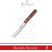 Fr�hst�cksmesser Buckels Windm�hle Griff: Kirschbaumholz