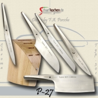 F.A. Porsche Messer Typ 301 / P- 27/5 Messerset (im Block)