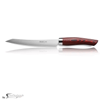 Nesmuk Messer Soul Slicer Silberzwinge,Rarit�t / Griff: Micarta Red